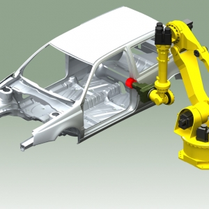美國PUSHCORP博思高工業機器人力控打磨拋光工具和伺服電主軸系統 ...