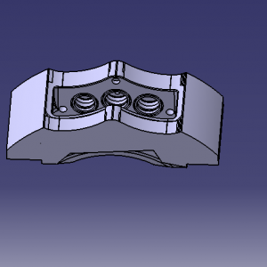 汽車(chē)制動(dòng)鉗加工案例三：汽車(chē)制動(dòng)鉗體加工角度頭