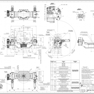 高精度重負載數(shù)控轉(zhuǎn)臺（搖籃式）