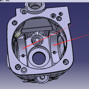 西鈦珂角度頭加工案例：液壓泵殼體內(nèi)弧面