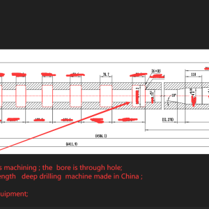 西鈦珂超深孔加工案例：石油設備加工